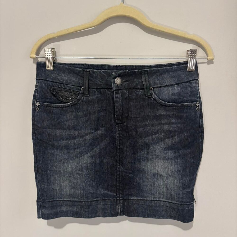 Unbranded Women's Blue and Navy Skirt